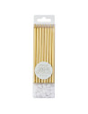 Bougies Metallic Or