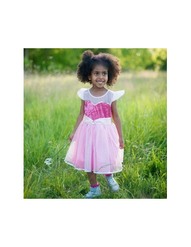 Robe sequins fluffy taille 5-6 ans