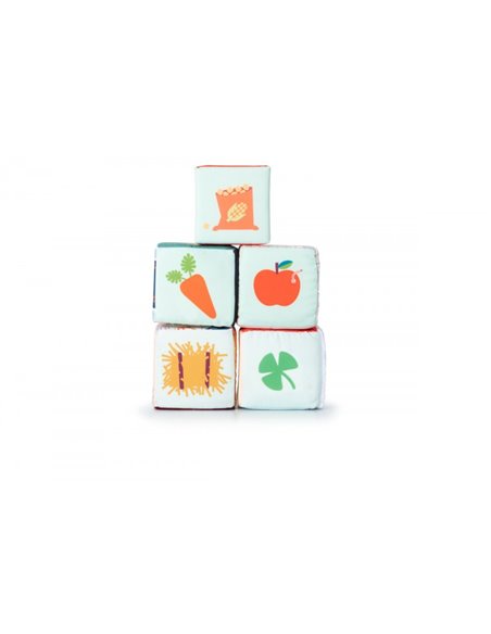 CUBES A EMPILER LA FERME - LILLIPUTIENS