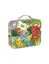 Puzzle panoramique les animaux sauvages - 36 pcs - janod