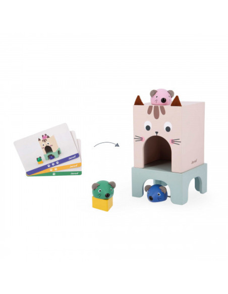 Se reperer dans l'espace - chat et souris - janod