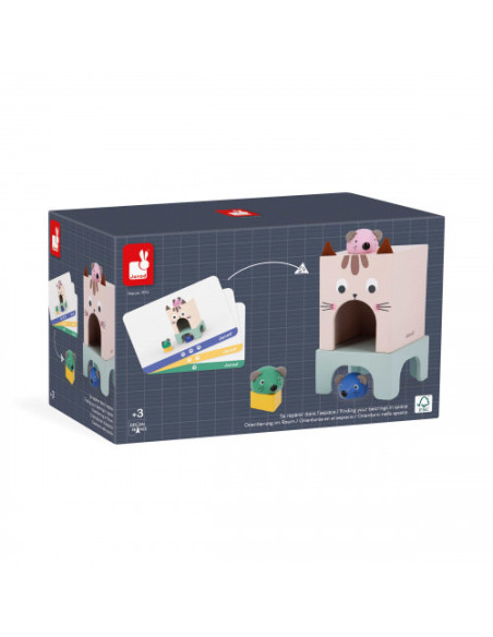 Se reperer dans l'espace - chat et souris - janod