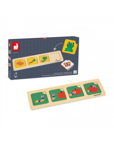 Cartes sequences - le jardin - janod