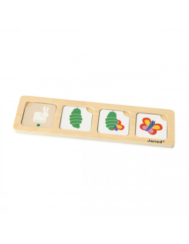 Cartes sequences - le jardin - janod
