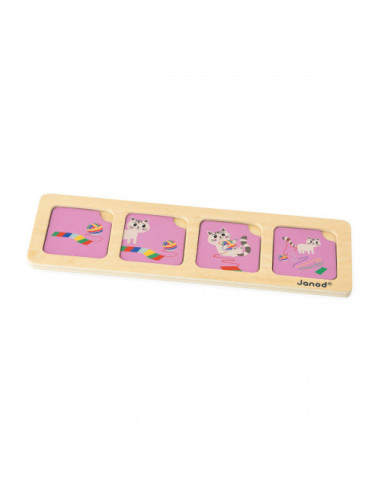 Cartes sequences - le jardin - janod