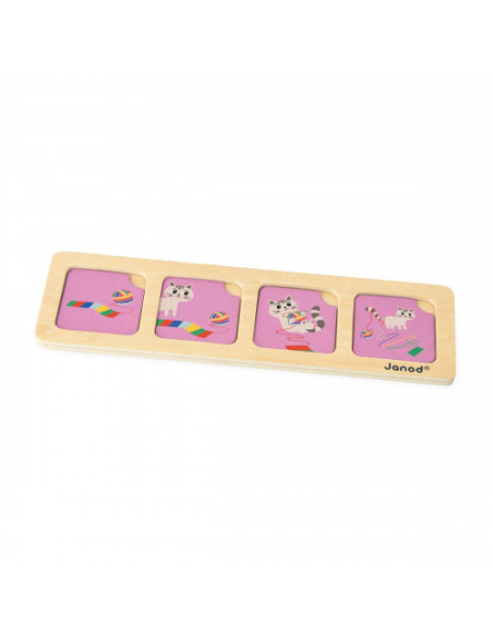 Cartes sequences - le jardin - janod