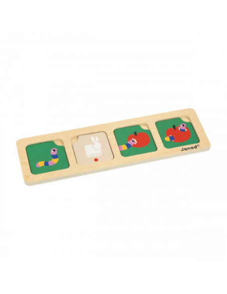 Cartes sequences - le jardin - janod