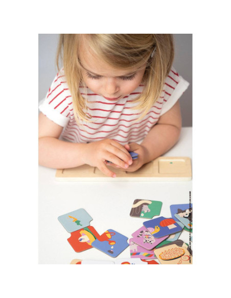 Cartes sequences - le jardin - janod