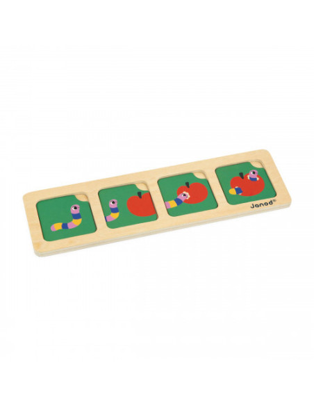 Cartes sequences - le jardin - janod