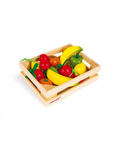 Cagette 12 fruits - janod