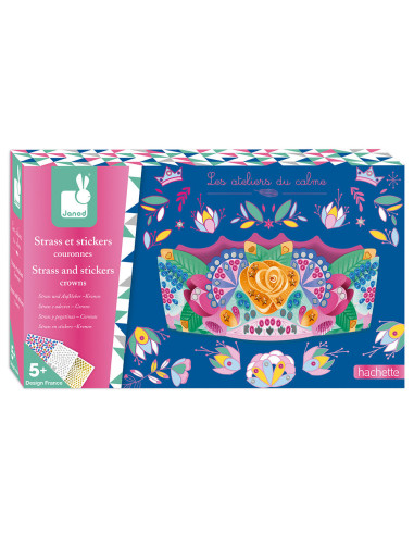 Strass et stickers couronnes - janod