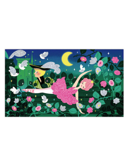 Paillettes fluo danseuses - janod