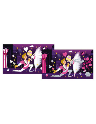 Paillettes fluo danseuses - janod