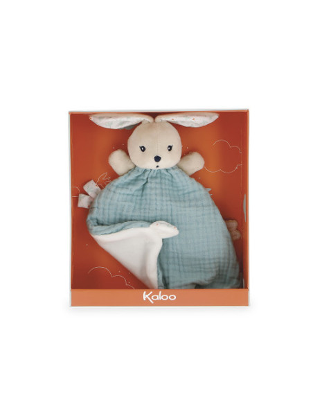 Doudou lapin bleu colombe - kaloo
