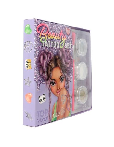 TOPModel Kit de tatouage scintillant BEAUTY and ME