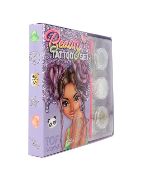 TOPModel Kit de tatouage scintillant BEAUTY and ME