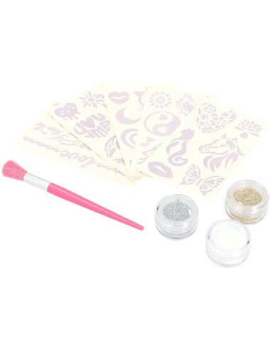 TOPModel Kit de tatouage scintillant BEAUTY and ME