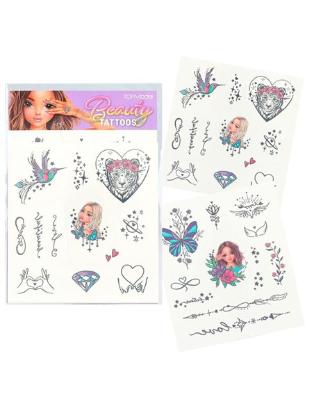 TOPModel Tatouages BEAUTY and ME