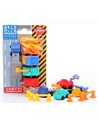 IWAKO Puzzle Gomme - Véhicules de chantier