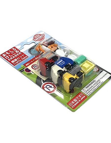 IWAKO Puzzle Gomme - véhicules de livraisons