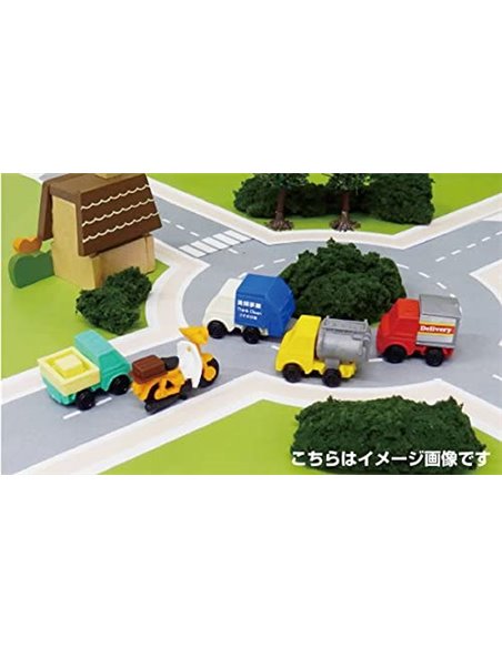 IWAKO Puzzle Gomme - véhicules de livraisons