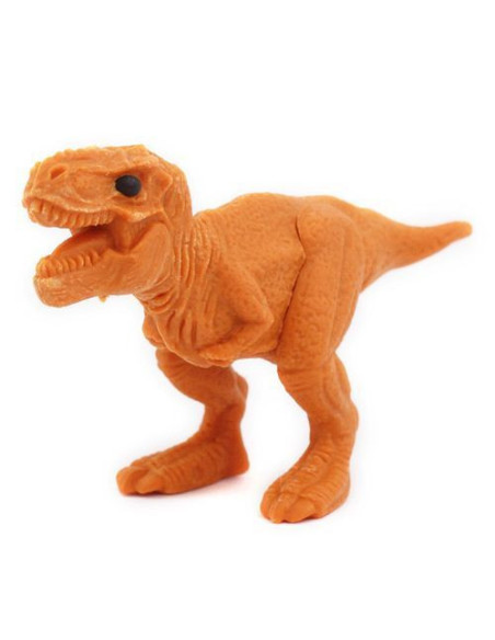 Iwako puzzle gomme dinosaure - tyrannosaure orange