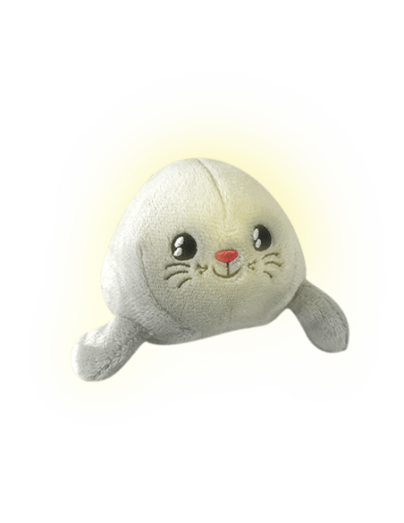 VEILLEUSE SHAKIES PHOQUE : PELUCHE LUMINEUSE