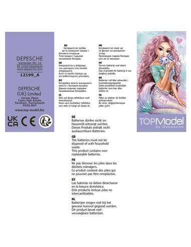 TOP Model Stylo lumineux MERMAID