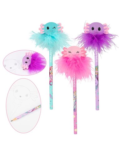 TOPModel Crayon avec embout gomme MERMAID