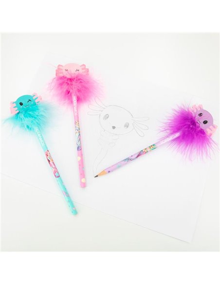 TOPModel Crayon avec embout gomme MERMAID