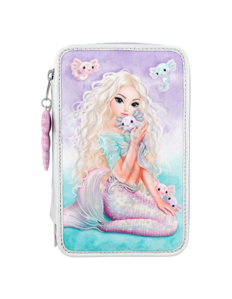 TOPModel trousse à crayons 3 compartiments MERMAID