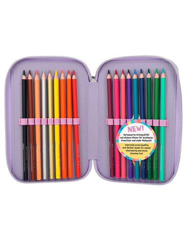 TOPModel trousse à crayons 3 compartiments MERMAID