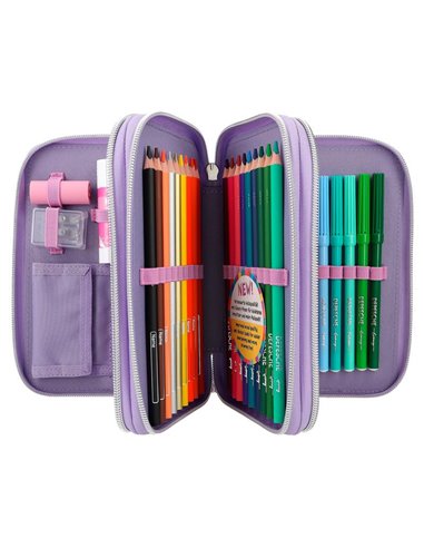 TOPModel trousse à crayons 3 compartiments MERMAID