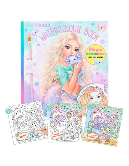 TOPModel Livret aquarelles MERMAID