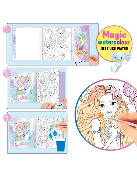 TOPModel Livret aquarelles MERMAID