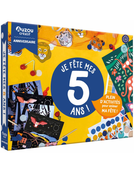 Mon coffret d'anniversaire - je fête mes 5 ans !