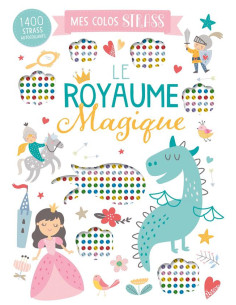 Coloriage strass - royaume magique
