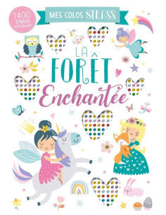 Coloriage strass - foret enchantee