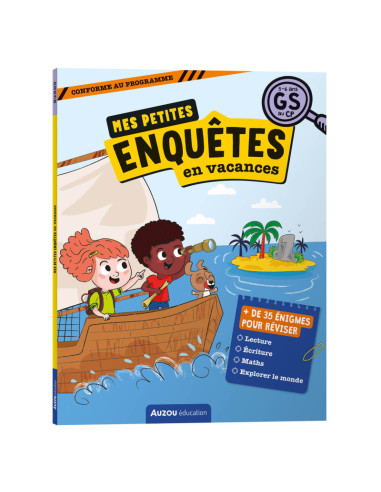 Mes petites enquêtes en vacances - de la gs au cp