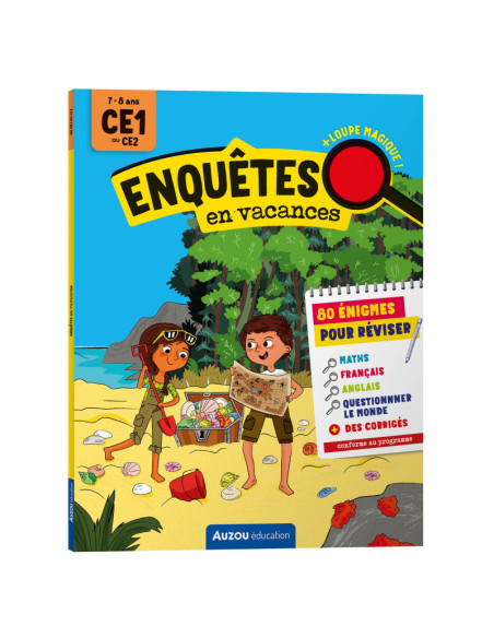 Enquêtes en vacances - du ce1 au ce2