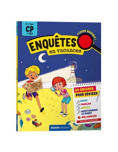 Enquêtes en vacances - du cp au ce1