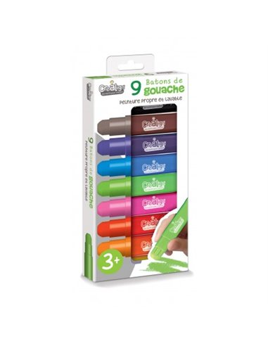 Batons de gouache - CréaLign'