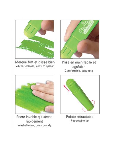 Batons de gouache - CréaLign'