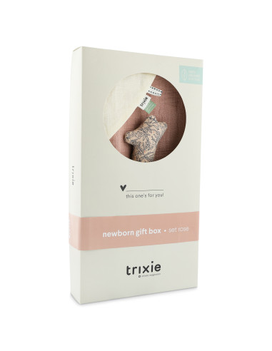 Coffret de naissance m - lovely leaves - trixie