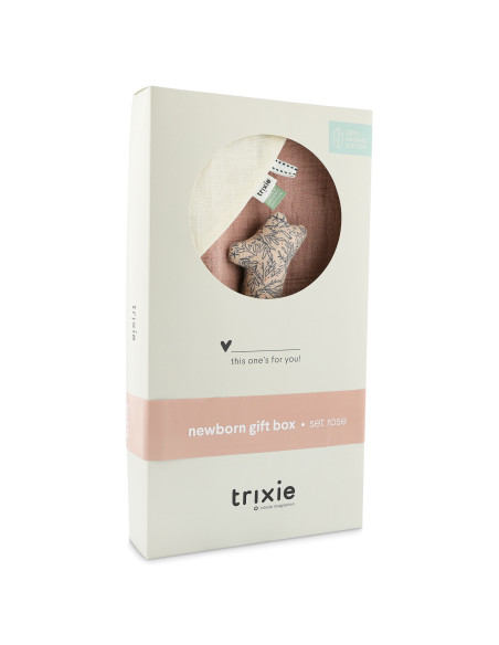 Coffret de naissance m - lovely leaves - trixie