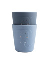 Gobelet en silicone 2-pack - mrs. elephant - trixie