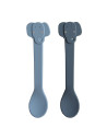 Cuillere silicone 2-pack - mrs. elephant - trixie