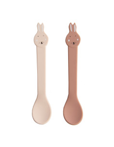 Cuillere silicone 2-pack - mrs. rabbit - trixie