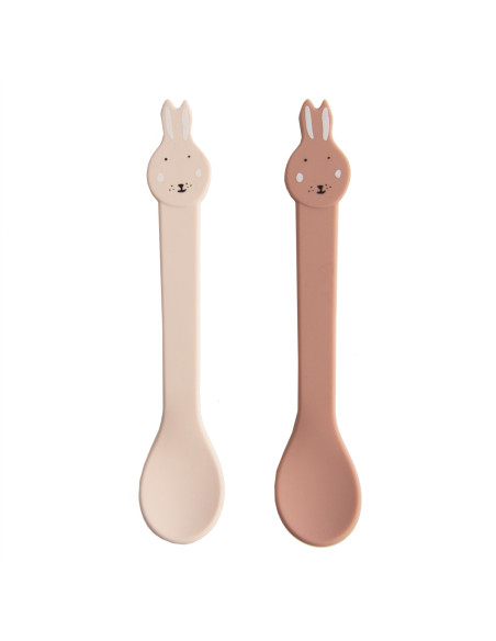 Cuillere silicone 2-pack - mrs. rabbit - trixie
