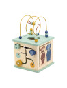 Cube d'activites 5-en-1 en bois - trixie
